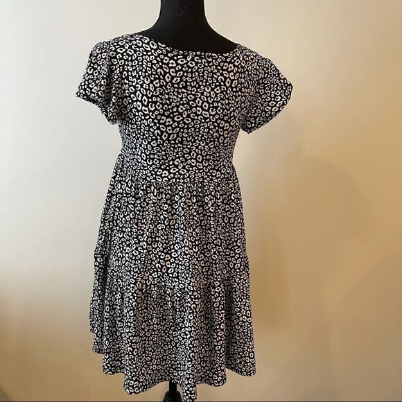 Jessica Simpson Leopard Dress Midi NWT - Picture 5 of 8